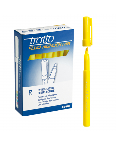 Evidenziatore punta scalpello con inchiostro universale a base di acqua. Elevata fluorescenza. Ideale per carta normale, autoricalcante, da fotocopie e fax. Particolarmente indicato per la scuola e il tempo libero.
Colore: giallo.