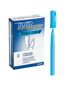 Evidenziatore punta scalpello con inchiostro universale a base di acqua. Elevata fluorescenza. Ideale per carta normale, autoricalcante, da fotocopie e fax. Particolarmente indicato per la scuola e il tempo libero.
Colore: azzurro.