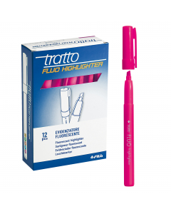 Evidenziatore punta scalpello con inchiostro universale a base di acqua. Elevata fluorescenza. Ideale per carta normale, autoricalcante, da fotocopie e fax. Particolarmente indicato per la scuola e il tempo libero.
Colore: fucsia.