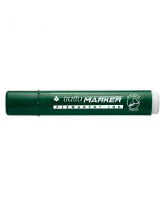 Marcatore permanente a base d'alcool. Scrive su tutte le superfici. Cappuccio ventilato. Made in Italy.
Punta 2,5mm-tonda.
Colori: verde.