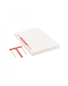 Sistema di rilegatura Capiclass1 semplice ed economico. Pressini in plastica con aghi. Rilegatura passo 80mm. Consente di rilegare e archiviare i documenti. Misura astine: 10cm. Confezione da 50 pressini. Made in Switzerland