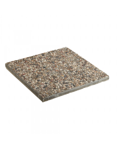 Base in cemento lavato 50x50cm ideale per ombellone 91706. Dimensioni:  50x50cm - peso 21,5kg. Articolo destinato ad esclusivo uso domestico. Non adatto ad uso pubblico.