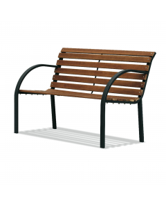 Struttura in acciaio verniciato con vernice epossidica color nero e stecche legno verniciato. Prodotto da assemblare. Dimensioni: H80 x P62 x L122cm - peso 13kg.Articolo destinato ad esclusivo uso domestico. Non adatto ad uso pubblico.
Portata 260kg
Peso 