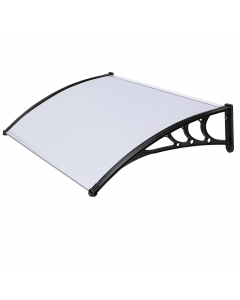 Pensiline semplicissime da montare, permettono di riparare dal sole e dalla pioggia anche lunghi tratti mediante l'assemblaggio modulare. Dotate di braccetti in ABS rinforzati colore nero. Profili in alluminio sul fronte e sul retro. Copertura in policarb