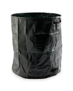 Sacco in polietilene con pratiche maniglie. Capacità 280Lt. Dimensioni: H77 x P68 x L68cm.Articolo destinato ad esclusivo uso domestico. Non adatto ad uso pubblico.