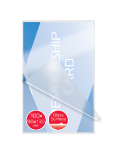 Scatola di 100 pouches Hunt per plastificazione, 9x13cm, 2x125mic.