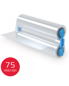 Ricarica cartuccia  (film) 75Mic Lucido (A3/A4 56,4m) per plastificatrice automatica Foton 30 GBC