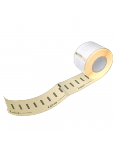 Caratteristiche costruttive
Rotolo di etichette compatibili Dymo in carta bianca PROTETTA
carta termica TOP PROTETTA , possiede una speciale protezione che ne garantisce una lunga durata . E’ resistente agli agenti esterni quali umidità,grassi,alcool, e g
