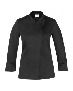 Giacca da Chef 97%COT 3%SPAN. Taglie disponibili: da XS - 3XL Slim fit. Dettagli: Bottoni a pressione. Taschino portapenne sulla manica.