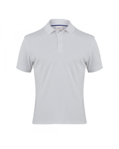 Polo uomo Jeff con collo e fondo maniche a costine, spacchi laterali e ricamo manica sinistra. Colore: bianco. Taglie disponibili dalla S alla 4XL. 100% poliammide. Slim fit. Tecnologia Fresh&Stretch che aumenta la traspirabilità e il comfort. Antistiro.