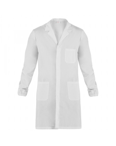 Camice 100% in cotone da uomo con un taschino applicato al petto sinistro, chiusura centrale, due tasche inferiori applicate. Taglie disponibili: da S a 4XL.