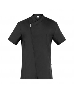 Casacca Maurizio con 1 tasca, taschino sul petto, chiusura a zip rovesciata, inserti in rete. Colore: nero. Taglie disponibili dalla S alla 4XL. 100% poliestere. Ultra leggero 86gr. Slim fit. Tecnologia brevettata Bionic Finish sviluppato per conferire ai