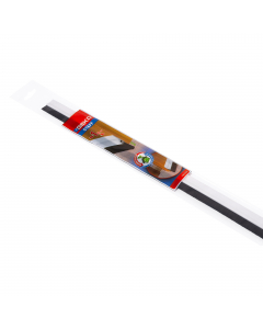 Sottoporta adesivo in pvc rigido con spazzola fissa. Protegge la casa dalle correnti d'aria, dalla polvere e dalla intrusione di insetti. Colori: bianco - marrone - trasparente -finto legno.
