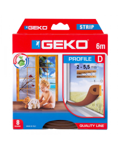 Guarnizione adesiva in gomma epdm per porte e finestre. Protegge dal freddo, dalle correnti d’aria, dalla polvere e dall’umidità facendo risparmiare energia. Durata media: 8 anni. Grande flessibilità. Di rapida e facile applicazione. Tipo/fessure: D - 2-5