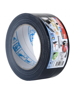 Nastro adesivo telato, con supporto in ldpe e rinforzato con rete in fibra di cotone. É resistente all’acqua e adatto ad applicazioni in esterno. Si taglia a mano nei due sensi e garantisce alte performance. Nell'ambito domestico è adatto ad ogni riparazi