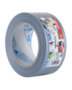 Nastro adesivo telato, con supporto in ldpe e rinforzato con rete in fibra di cotone. É resistente all’acqua e adatto ad applicazioni in esterno. Si taglia a mano nei due sensi e garantisce alte performance. Nell'ambito domestico è adatto ad ogni riparazi