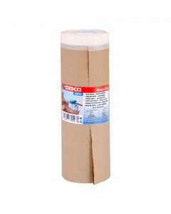 Nastro carta adesivo accoppiato a film hdpe o carta per uso carrozzeria, pittura, edilizia, per professionisti e per uso fai da te.