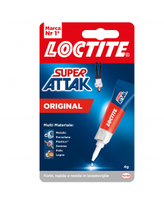 Adesivo universale liquido ed istantaneo. Dotato di beccuccio per una facile applicazione. Ideali per gomma, metallo, ceramica, legno, cuoio, pelle e vari tipi di plastica (tranne PE, PP, PTFE). Grazie alla nuova formula resiste all'acqua, alle temperatur