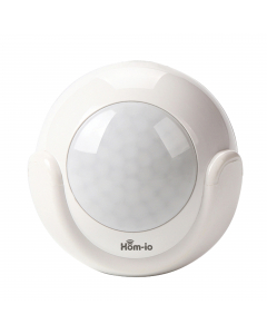 Sensore a infrarossi smart WiFi Hom-io, grazie a questo sensore sarà possibile interagire con prodotti della serie Hom-io oppure attivare scenari ed automazioni con il semplice movimento.  rileva i movimenti in tempo reale e notifica il passaggio tramite 