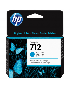 Cartuccia Inchiostro Ciano HP Designjet  712 29-ml 
Compatibilità:
Stampante HP DesignJet T250 da 24”
Stampante HP DesignJet T230 da 24”
Stampante HP DesignJet T650 da 24”
Stampante HP DesignJet T630 da 24”
Stampante HP DesignJet T650 da 36”
Stampante HP 