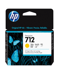 Cartuccia Inchiostro  Giallo HP Designjet  712 29-ml 
Compatibilità:
Stampante HP DesignJet T250 da 24”
Stampante HP DesignJet T230 da 24”
Stampante HP DesignJet T650 da 24”
Stampante HP DesignJet T630 da 24”
Stampante HP DesignJet T650 da 36”
Stampante H
