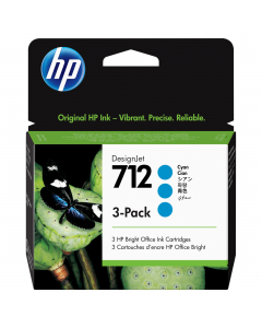 Confezione da 3 cartucce HP di inchiostro ciano DesignJet HP 712 da 29 ml
Compatibilità:
Stampante HP DesignJet T250 da 24”
Stampante HP DesignJet T230 da 24”
Stampante HP DesignJet T650 da 24”
Stampante HP DesignJet T630 da 24”
Stampante HP DesignJet T65