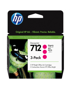 Confezione da 3 cartucce HP di inchiostro magenta DesignJet HP 712 da 29 ml
Compatibilità
Stampante HP DesignJet T250 da 24”
Stampante HP DesignJet T230 da 24”
Stampante HP DesignJet T650 da 24”
Stampante HP DesignJet T630 da 24”
Stampante HP DesignJet T6