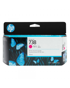 Hp Cartuccia ink DesignJet  738 Magenta -130ml