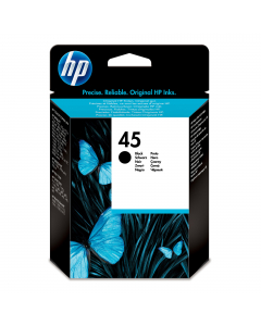 Cartuccia a getto d'inchiostro ad alta capacità HP 45, neroinchiostro pigmentato, assicurano una risoluzione 600 x 600 dpi per la massima qualità su stampanti HP Deskjet, Photosmart, Designjet e Officejet, specialmente con carte e pellicole HP_930pag
Comp