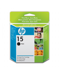 CARTUCCIA   A  GETTO  D'INCHIOSTRO  HP  N.  15,  NERO  (25 ML);resa pagine :500pg
Compatibilità:HP DESKJET: 3810, 3816, 3820, 3822, 810C, 812C, 816C, 825C, 825CVR, 840C, 842C, 843C, 845C, 845CVR, 916C, 920C, 940C, 940CVR
HP DIGITAL COPIER: 310
HP FAX: 123