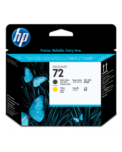 Testina di stampa HP 72 nero opaco e giallo
Compatibilità
ePrinter HP Designjet T790 da 610mm
ePrinter HP Designjet T790 da 610mm
Stampante HP DesignJet T790 PostScript da 610 mm
Stampante HP DesignJet T790 PostScript da 610 mm
ePrinter HP Designjet T790 