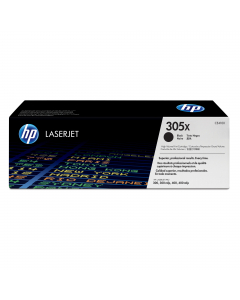 Toner nero HP305X alta capacità
Compatibilità:HP LASERJET PRO: 300 COLOR M351A, 300 COLOR MFP M375NW, 400 COLOR M451DN, 400 COLOR M451DW, 400 COLOR M451NW, 400 COLOR MFP M475DN, 400 COLOR MFP M475DW