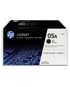 Scatola di 2 cartucce di stampa Hp laserjet HP NR. 05A