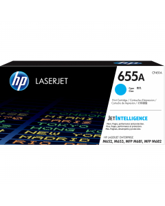 Toner ciano Hp 655A color laserjet enterprise serie  M652-M653-M681-M683