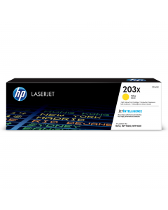 Cartuccia toner giallo originale ad alta capacitÓ LaserJet HP 203X_2.500PAG
Compatibilità
Stampante HP Color LaserJet Pro M254nw
Stampante HP Color LaserJet Pro M254nw
Stampante HP Color LaserJet Pro M254dw
Stampante HP Color LaserJet Pro M254dw
Stampante