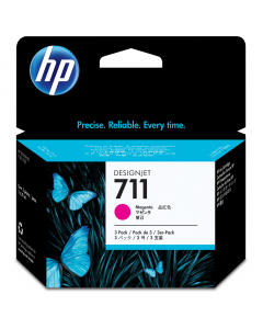 Scatola 3 cartucce d'inchiostro HP 711DA 29 ML magenta
Compatibilità
Stampante HP DesignJet T125 da 24”
Stampante HP DesignJet T130 da 24”
Stampante HP DesignJet T525 da 24”
Stampante HP DesignJet T530 da 24”
Stampante HP DesignJet T525 da 36”
Stampante H