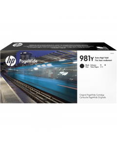 HP 981Y ink cartridge pagewide nero 20.000PAG
Compatibilità:
Multifunzione HP PageWide Enterprise Color 586dn
Multifunzione HP PageWide Enterprise Color 586f
Multifunzione HP PageWide Enterprise Color Flow 586z
Stampante HP PageWide Enterprise Color 556dn