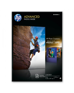 Risma 25 fg carta fotografica Hp advanced photo paper lucida a4