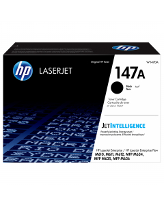 Cartuccia toner nero originale LaserJet HP 147XAper  HP LaserJet Enterprise Flow MFP M 635 z/ Enterprise Flow MFP M 636 z e Enterprise M 612 dn, durata: 10.500 pag
Compatibilità
Stampante Enterprise HP LaserJet M611dn
Stampante Enterprise HP LaserJet M612