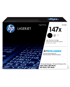 Cartuccia toner nero originale LaserJet HP 147X per  HP LaserJet Enterprise Flow MFP M 635 z/ Enterprise Flow MFP M 636 z e Enterprise M 612 dn 25.200PAG
Compatibilità
Stampante Enterprise LaserJet M611dn
Stampante Enterprise HP LaserJet M612dn
Stampante 