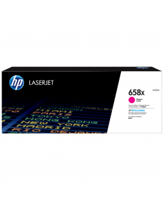 Hp Cartuccia toner magenta originale LaserJet HP 658X ad alta capacità
Compatibilità
Stampante HP Color LaserJet Enterprise M751dn