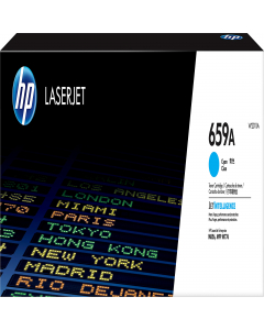 Cartuccia Toner Hp Ciano Laserjet 659A, 13.000 pag