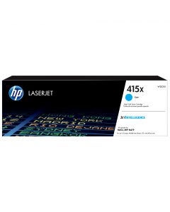 Cartuccia toner Ciano 415X per HP Color LaserJet Pro M 454 Series/ Pro M 454 dn, 6.000 pag
Compatibilità
Stampante Enterprise HP Color LaserJet M455dn
Stampante multifunzione Enterprise HP Color LaserJet M480f
Stampante multifunzione HP Color LaserJet Pro