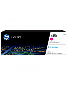 Cartuccia toner Magenta 415X per HP Color LaserJet Pro M 454 Series/ Pro M 454 d, 6.000 pag
Compatibilità
Stampante Enterprise HP Color LaserJet M455dn
Stampante multifunzione Enterprise HP Color LaserJet M480f
Stampante multifunzione HP Color LaserJet Pr