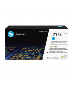 Hp Cartuccia toner originale ciano ad alta capacità LaserJet HP 213X_6.000 pag.
Compatibilità:HP LASERJET ENTERPRIS: 6701, X654, 6700, 5700, 5800, 6801, X677, 6800