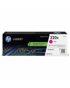 HP Cartuccia toner originale magenta LaserJet HP 220X_5.500 pag.
Compatibilità:HP LASERJET PRO: 4202, 4302, 4303