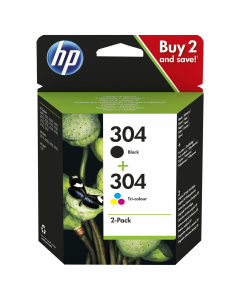CONFEZIONE HP 304 CARTUCCIA COMBO 2-PACK NERO E COLORE
Compatibilità:
Stampante multifunzione HP DeskJet 2622
Stampante All-in-One HP DeskJet 3720
Stampante All-in-One HP DeskJet 3720
Stampante All-in-One HP DeskJet 3720
Stampante multifunzione HP ENVY 50