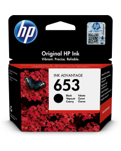 CARTUCCIA A GETTO D'INCHIOSTRO HP 653 Nero, 360 pag.
Compatibilità:HP DESKJET: 6075, 6475