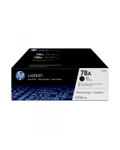 Scatola 2 cartucce di stampa HP LASERJET NR. 78A.
Compatibilità:HP LASERJET PRO: M1530, M1536, M1536DNF, P1566, P1606DN