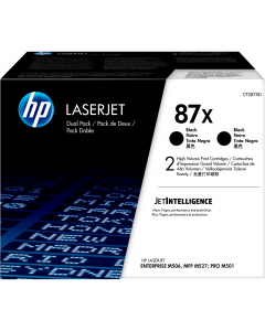Conf. da 2 cartucce toner nero alta capacitÓ HP87X
Compatibilità
HP LaserJet Enterprise M506dn
HP LaserJet Enterprise M506x
Stampante multifunzione HP LaserJet Enterprise M527dn
Stampante multifunzione HP LaserJet Enterprise M527f
Stampante multifunzione 